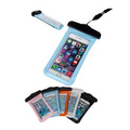 PVC Waterproof Phone Pouch with Side Windows & ABS Clip